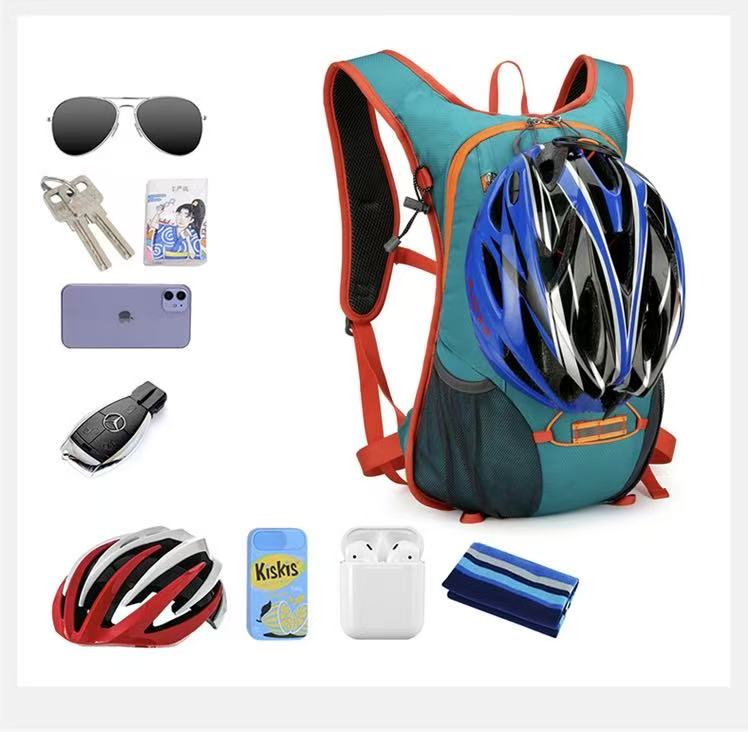 Dark green Large-Capacity Storage Backpack, featuring a main compartment with multiple organized pockets for efficient item arrangement. Ideal for daily commuting and short trips, offering practical and convenient storage solutions. - Image 2