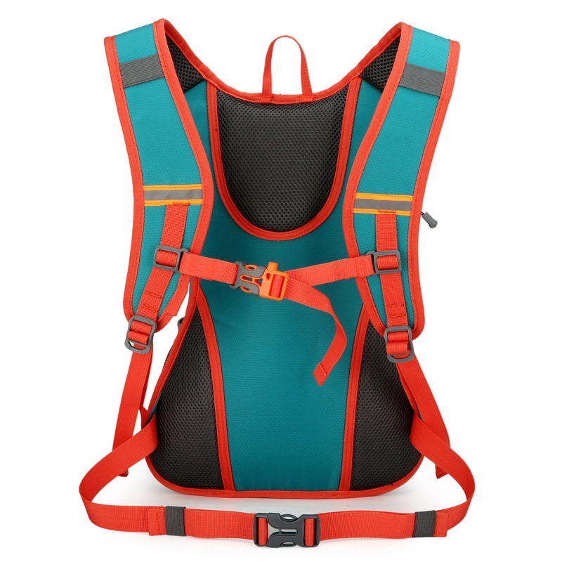 Dark green Large-Capacity Storage Backpack, featuring a main compartment with multiple organized pockets for efficient item arrangement. Ideal for daily commuting and short trips, offering practical and convenient storage solutions. - Image 7