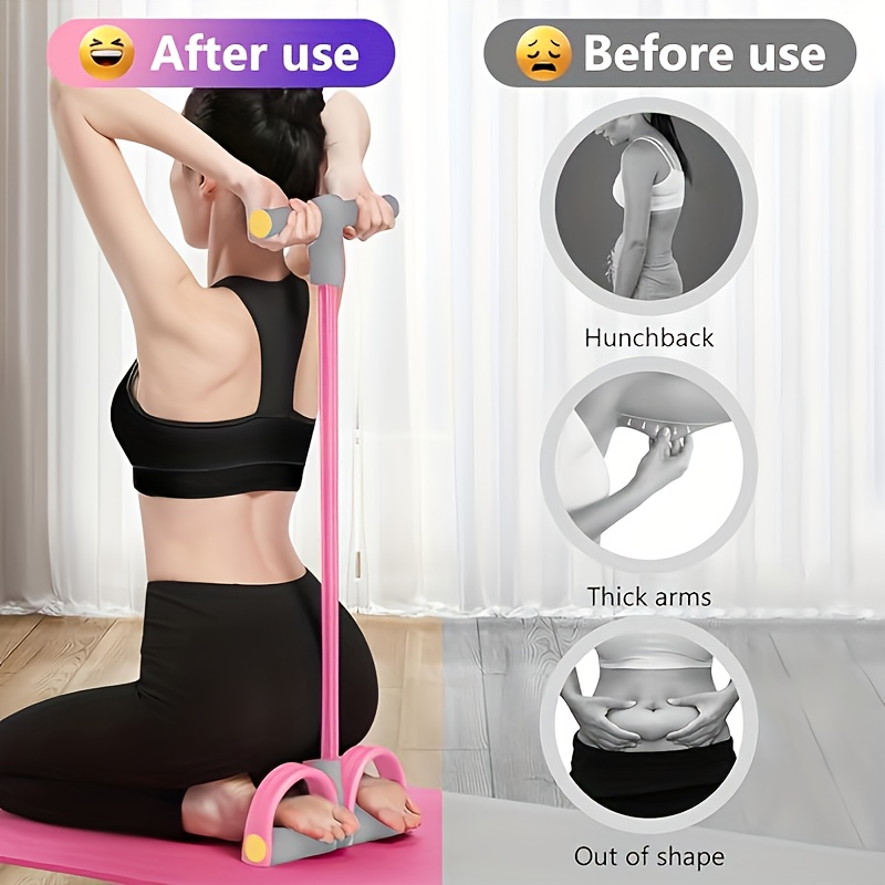 Resistance Band Exerciser: Full-Body Workout, Easy Toning(SKY BLUE) - Image 2