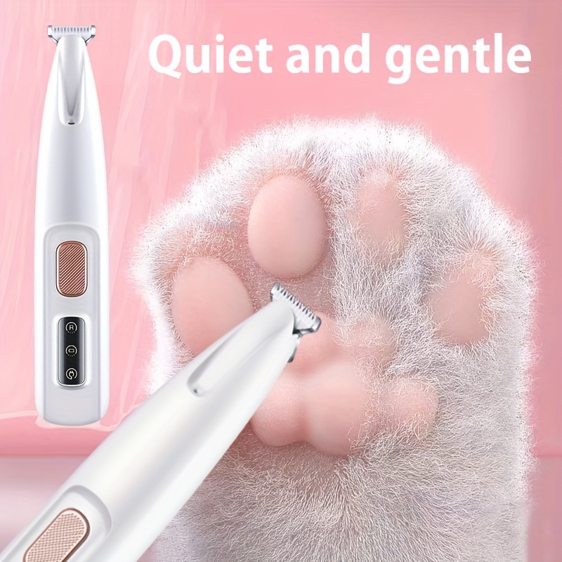 Low-Noise Pet Clipper for Dogs & Cats: Quiet Design to Reduce Stress, Rounded Blades for Gentle Grooming, 90-Minute Runtime - Image 1