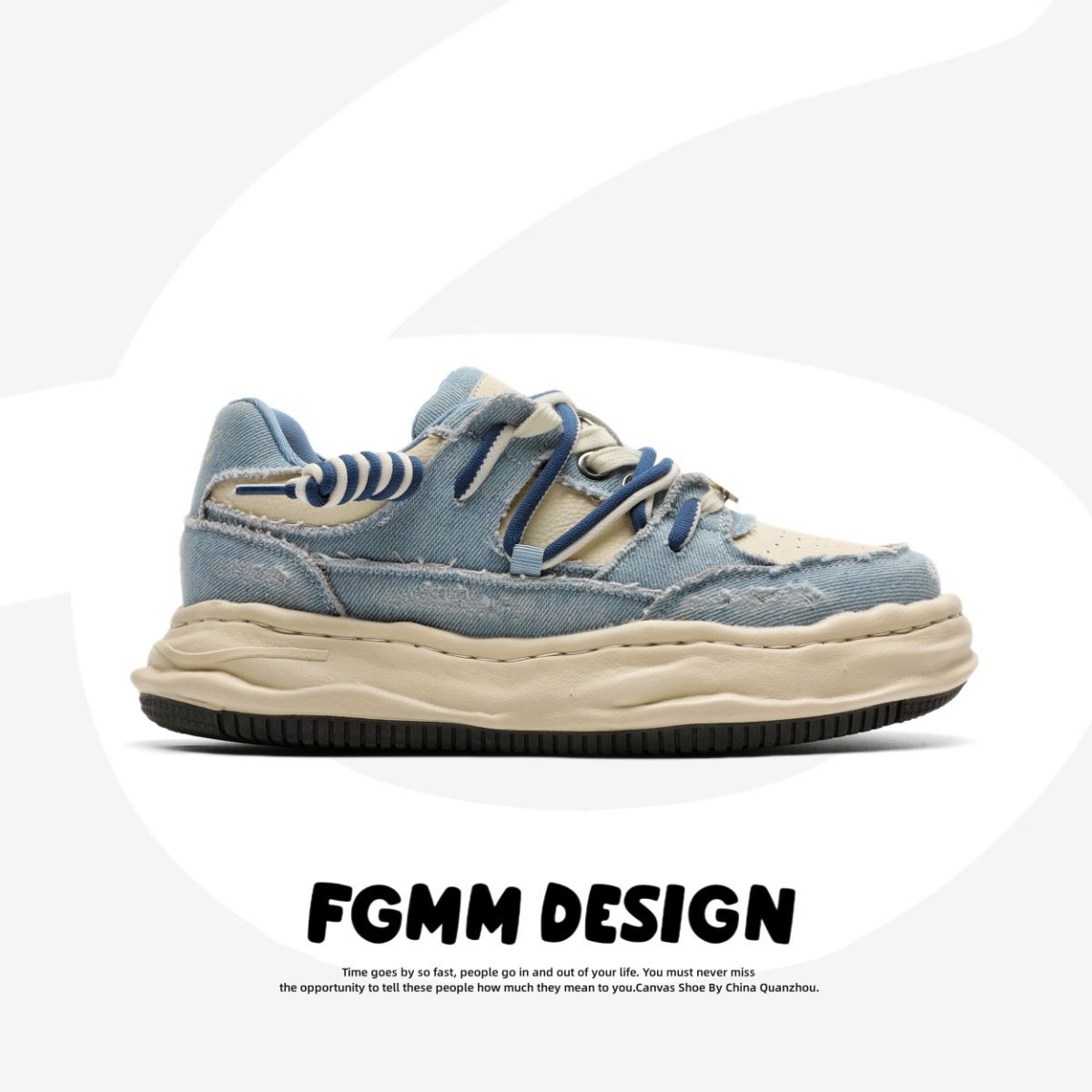 Canvas Sneakers Lightweight Shoes Breathable Sneakers Casual Footwear Everyday - Sky Blue - Size 7(AU7/EU38) - Image 3