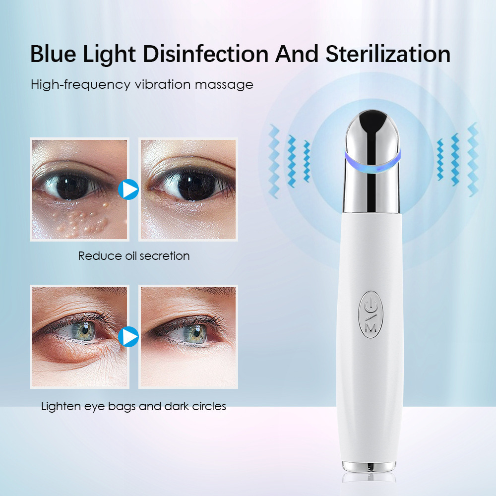 Blue Light Eye Beauty Device｜Four Core Functions in One Device: Blue Light Disinfection and Sterilization, High-Frequency Vibration Massage, Reduction of Oil Secretion, Lightening of Eye Bags and Dark Circles - Image 6