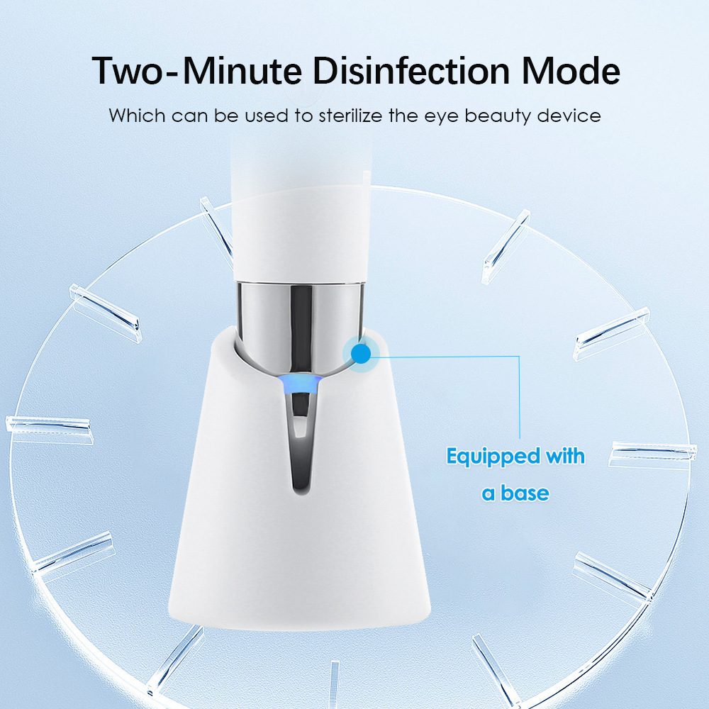 Blue Light Eye Beauty Device｜Four Core Functions in One Device: Blue Light Disinfection and Sterilization, High-Frequency Vibration Massage, Reduction of Oil Secretion, Lightening of Eye Bags and Dark Circles - Image 8