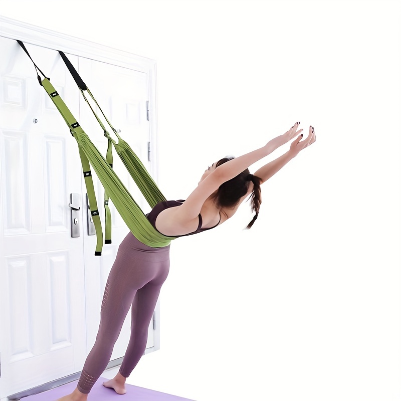 Hanging Fitness Resistance Band: 4-Step Installation, Full-Body Stretching & Strength Training at Home(PINK) - Image 8