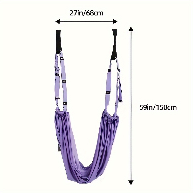 Hanging Fitness Resistance Band: 4-Step Installation, Full-Body Stretching & Strength Training at Home(BLUE) - Image 3