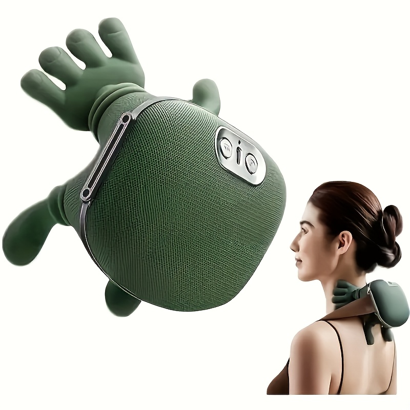 New Heating Massage Gun 1kg Lightweight Design Palm Warm Compress Multi Dimensional Massage Experience Say Goodbye to Single Vibration and Heavy Feel of Old Model - Image 1