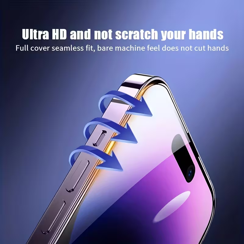 iPhone 16 Pro Max - 5 packs of high-definition protective film cases - Image 4