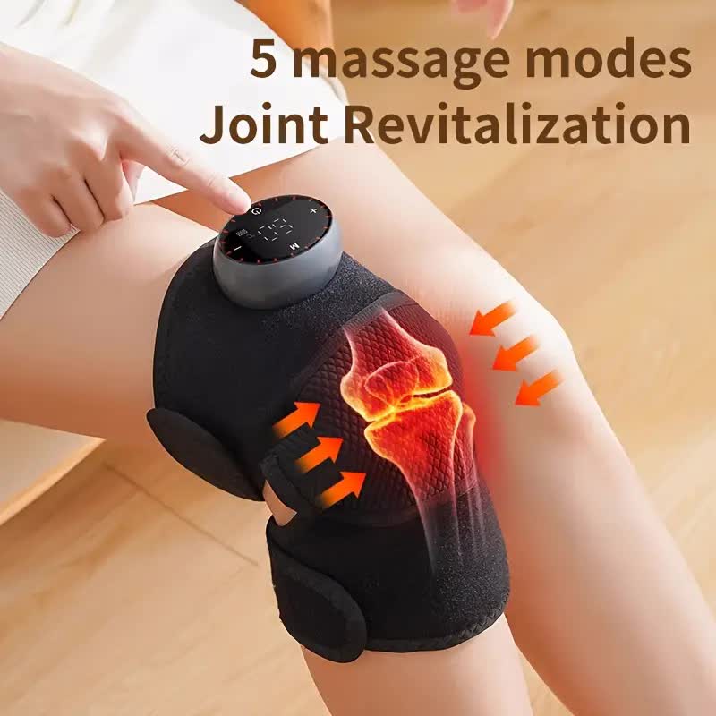 Knee massager, after long periods of sitting at work and exercising, hot ginger heating device for the knees. - Image 1