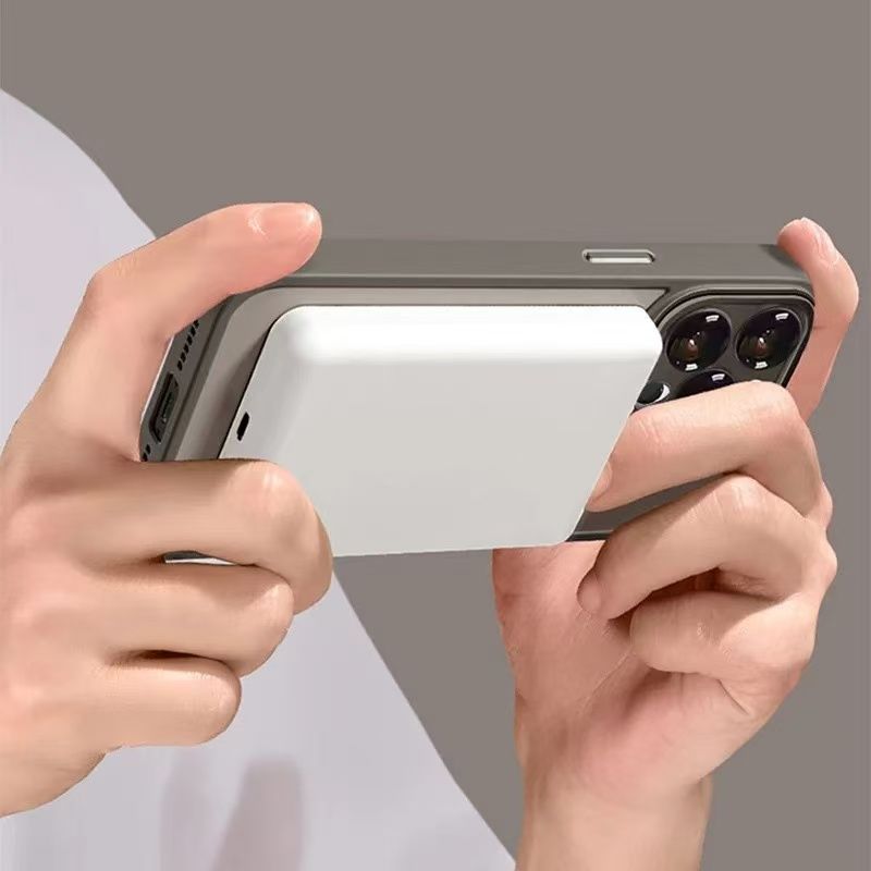 iPhone 14 Pro - High-end Magnetic Silicone Protective Case | Matte Semi-transparent Design | Anti-drop and Anti-scuff | Strong Magnetic Adhesion | Lightweight and Comfortable Feel - Image 2
