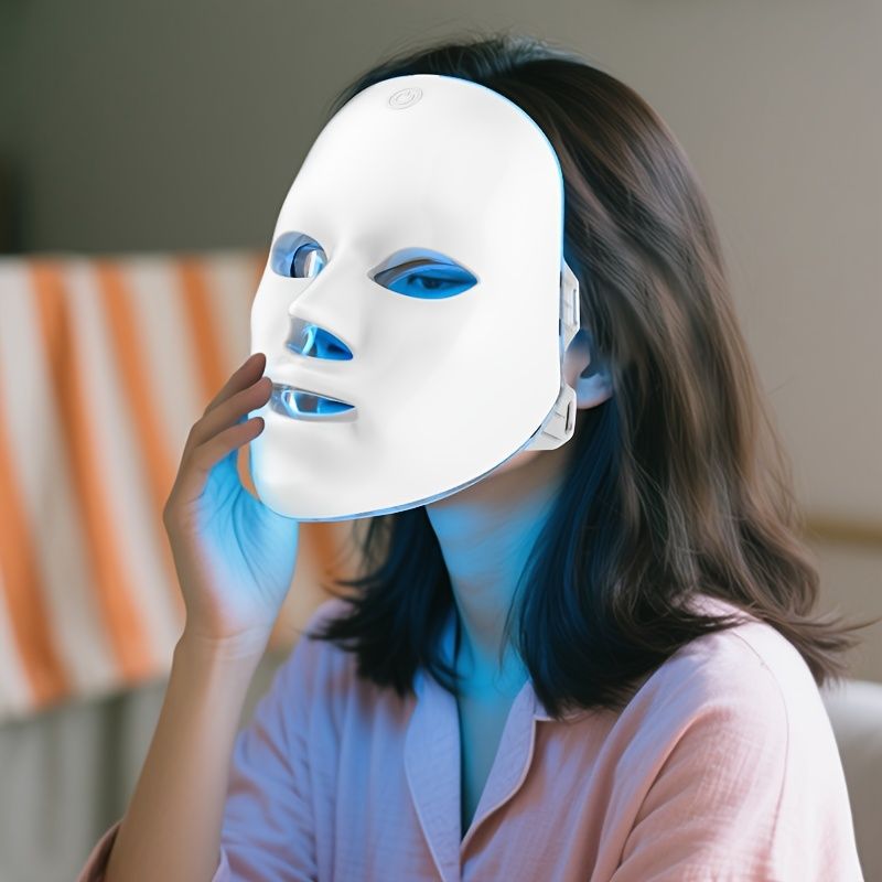 7-Color LED Light Therapy Facial Mask for Skin Rejuvenation - Image 7