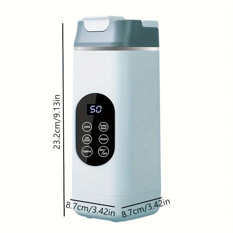 Portable Blender Compact Blender Multifunctional Blender Juice Blender Baby - White - Size 001 - Image 3