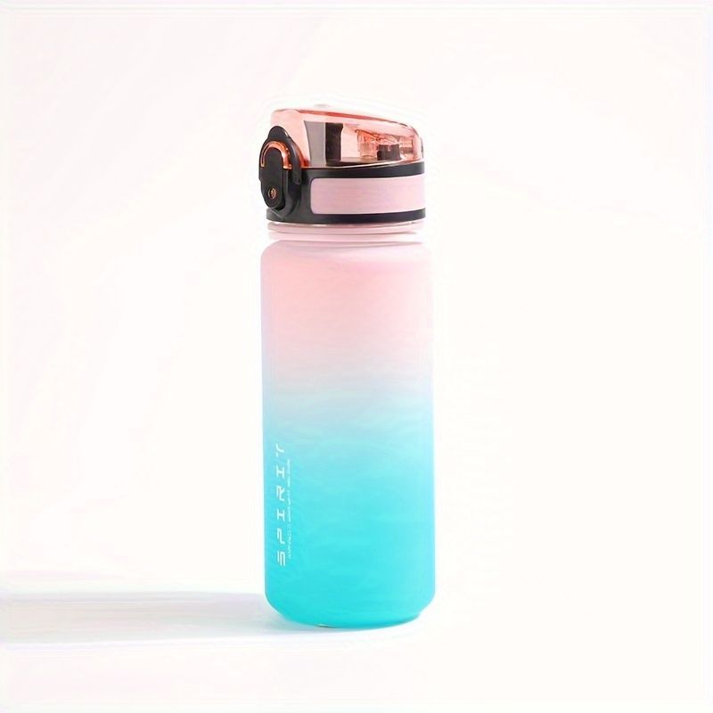 Gradient Water Bottle Sports Water Bottle Men Water Bottle Women Water Bottle - Black - Size 650ML - Image 8