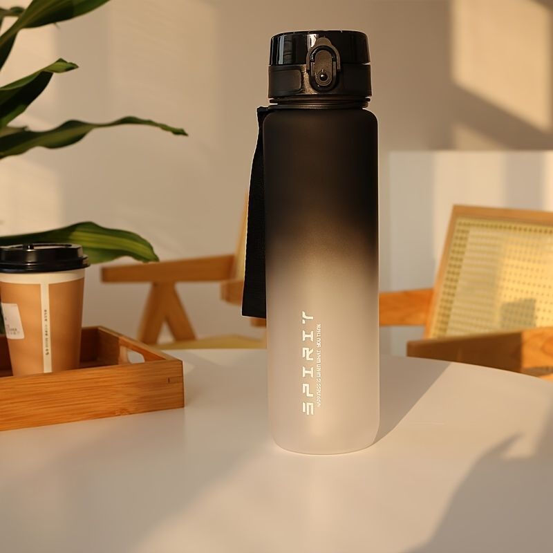 Gradient Water Bottle Sports Water Bottle Men Water Bottle Women Water Bottle - Pink - Size 1000ML - Image 4
