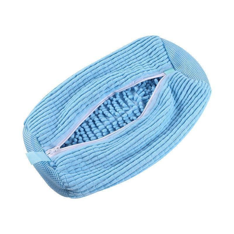 Shoe Washing Machine Bag Durable Shoe Bag Shoe Cleaning Accessory Sneakers - Blue - Size 001 - Image 1