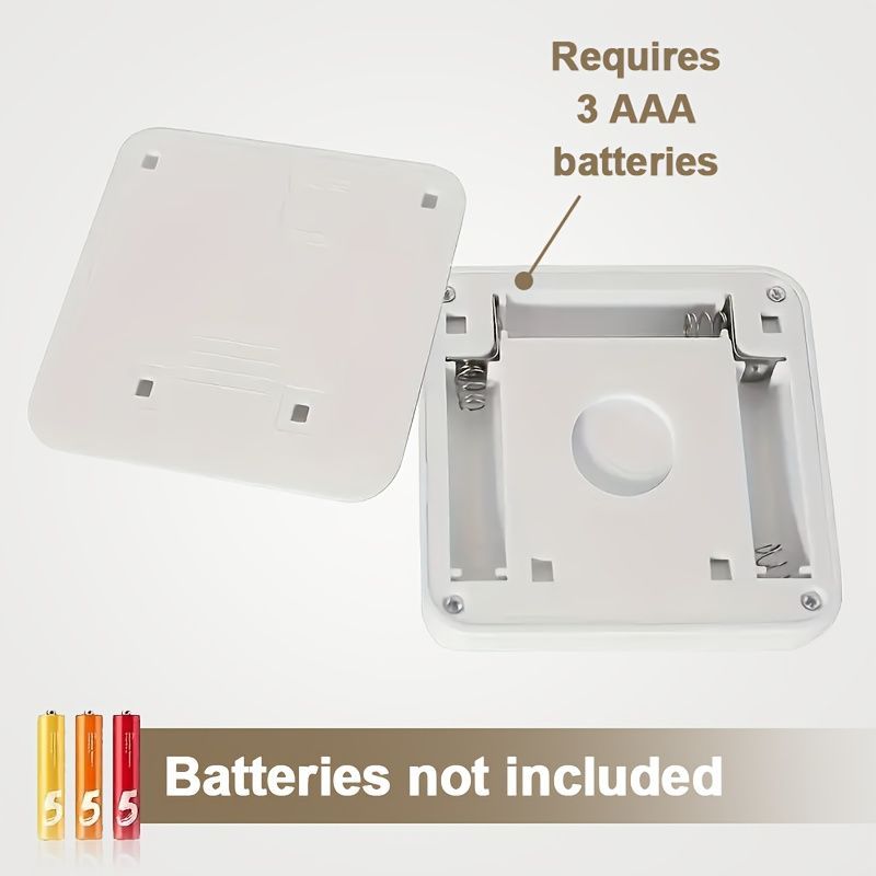 White Smart Motion Sensing Light 6-LED Light Wireless Light IP44 Light Automatic On - Image 4