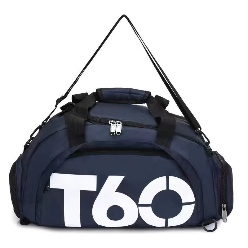 Travel Duffel Bag T60 Duffel Durable Travel Bag Stylish Gym Bag Weekend Bag - black and white - Size 50-30-28CM - Image 7