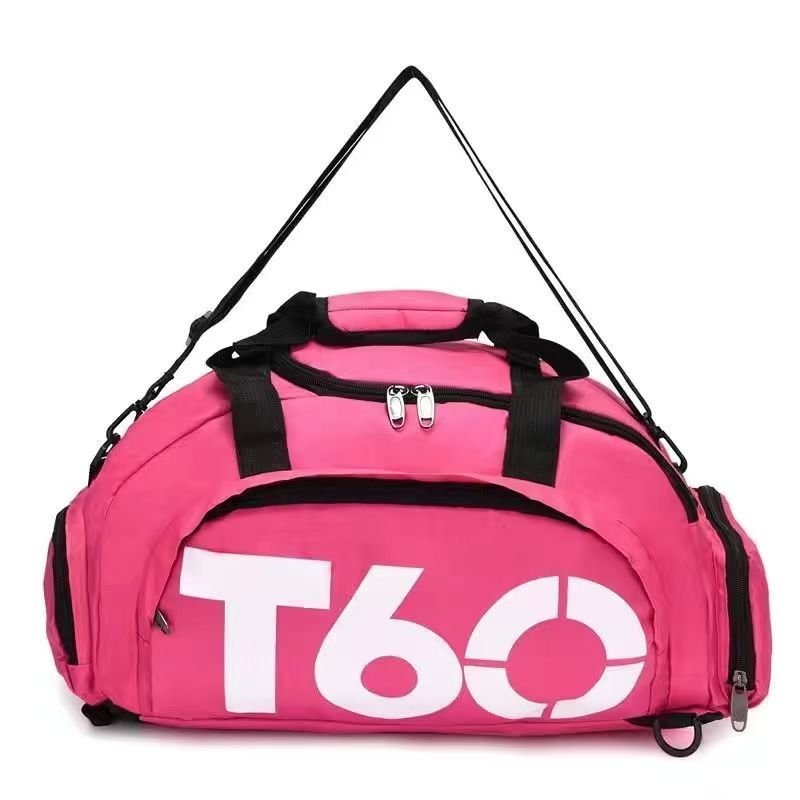 Travel Duffel Bag T60 Duffel Durable Travel Bag Stylish Gym Bag Weekend Bag - black and white - Size 50-30-28CM - Image 8