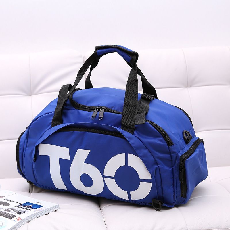 Travel Duffel Bag T60 Duffel Durable Travel Bag Stylish Gym Bag Weekend Bag - Blue - Size 50-30-28CM - Image 1