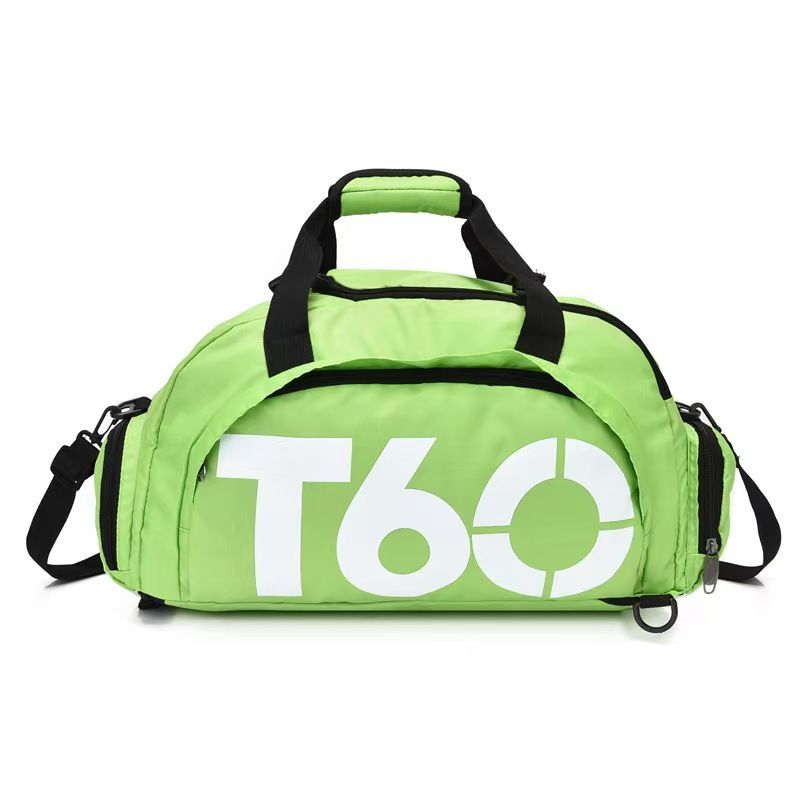Travel Duffel Bag T60 Duffel Durable Travel Bag Stylish Gym Bag Weekend Bag - Light Green - Size 45-25-23CM - Image 1