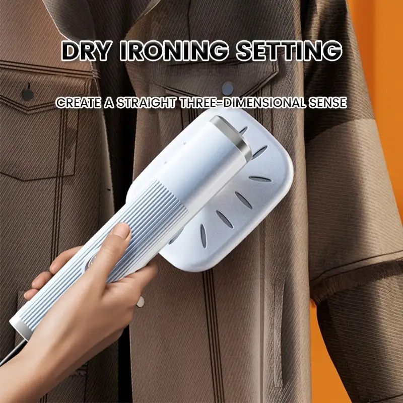 Portable Hand-Held Iron USB-Powered Iron Travel Mini Iron Fast Pre-Heating Iron - White - Size 1020 - Image 1