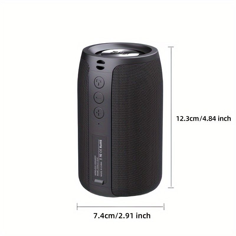 EALOT S32 Wireless Bluetooth Speaker Portable Speaker Powerful Bass TWS - Black - Size 001 - Image 7
