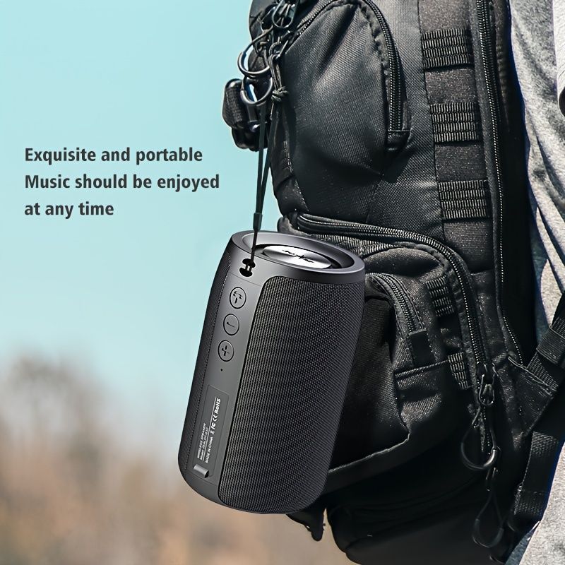 EALOT S32 Wireless Bluetooth Speaker Portable Speaker Powerful Bass TWS - Camouflage - Size 001 - Image 3