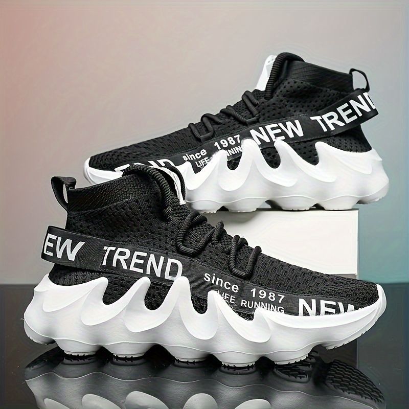 Men'S Casual Sneakers Trendy Shoes Men'S Footwear Comfortable Sneakers Stylish - Green - Size 46 - Image 5