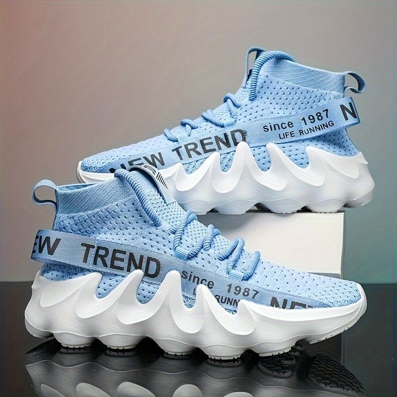 Men'S Casual Sneakers Trendy Shoes Men'S Footwear Comfortable Sneakers Stylish - White - Size 42 - Image 3