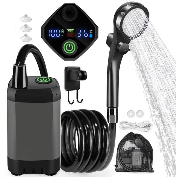 Body exfoliating long handle shower brush, gentle exfoliating body scrub, easy to clean, rich foam, long-lasting fragrance - Image 1