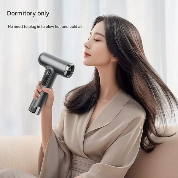Wireless Charging Hair Dryer – 120,000 RPM, 15600mAh - Image 3