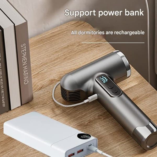 Wireless Charging Hair Dryer – 120,000 RPM, 15600mAh - Image 5