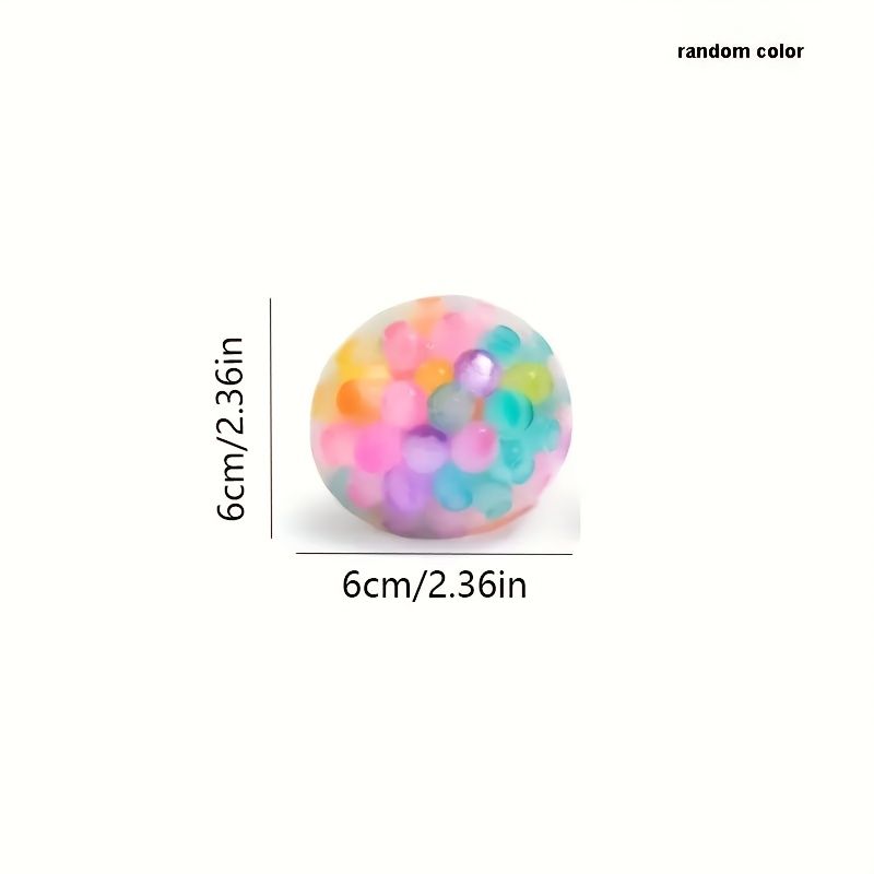 3-piece set, sensory stress ball, squeeze ball for relieving ADHD stress, stress relief toy with soft rubber ball, Valentine's Day relaxation toy, focus aid tool, sensory stimulation, tactile sensory tool, hand relaxation, smooth texture, high-quality sen - Image 2