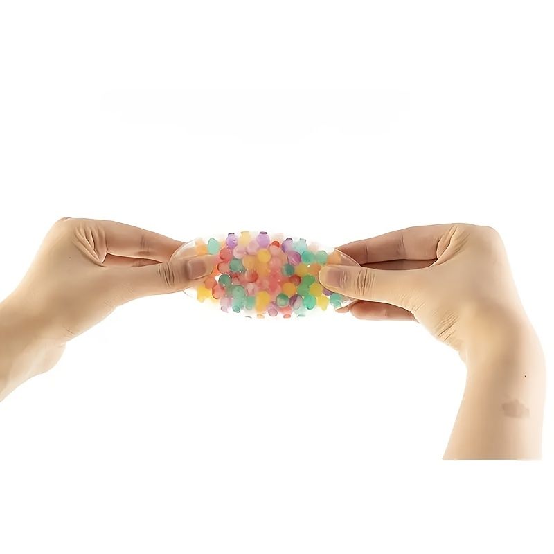 3-piece set, sensory stress ball, squeeze ball for relieving ADHD stress, stress relief toy with soft rubber ball, Valentine's Day relaxation toy, focus aid tool, sensory stimulation, tactile sensory tool, hand relaxation, smooth texture, high-quality sen - Image 4