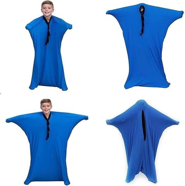 Blue Wellness Blanket – Soft Comfort for Relaxation and Travel - Image 4