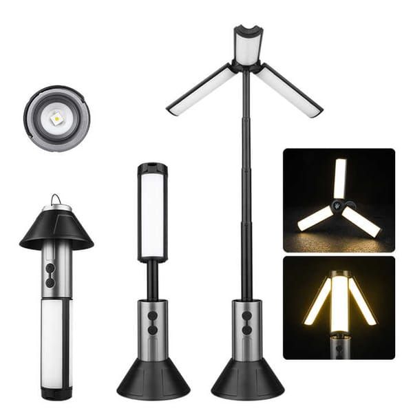 Multifunctional Telescopic Camping Light - Portable LED Lamp - Image 1