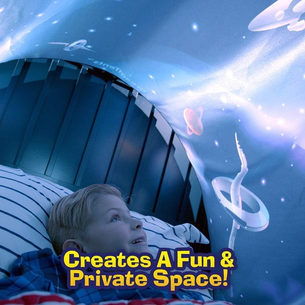 Space-Themed Bed Tent 80x220 cm - Kids' Cosmic Hideaway - Image 2