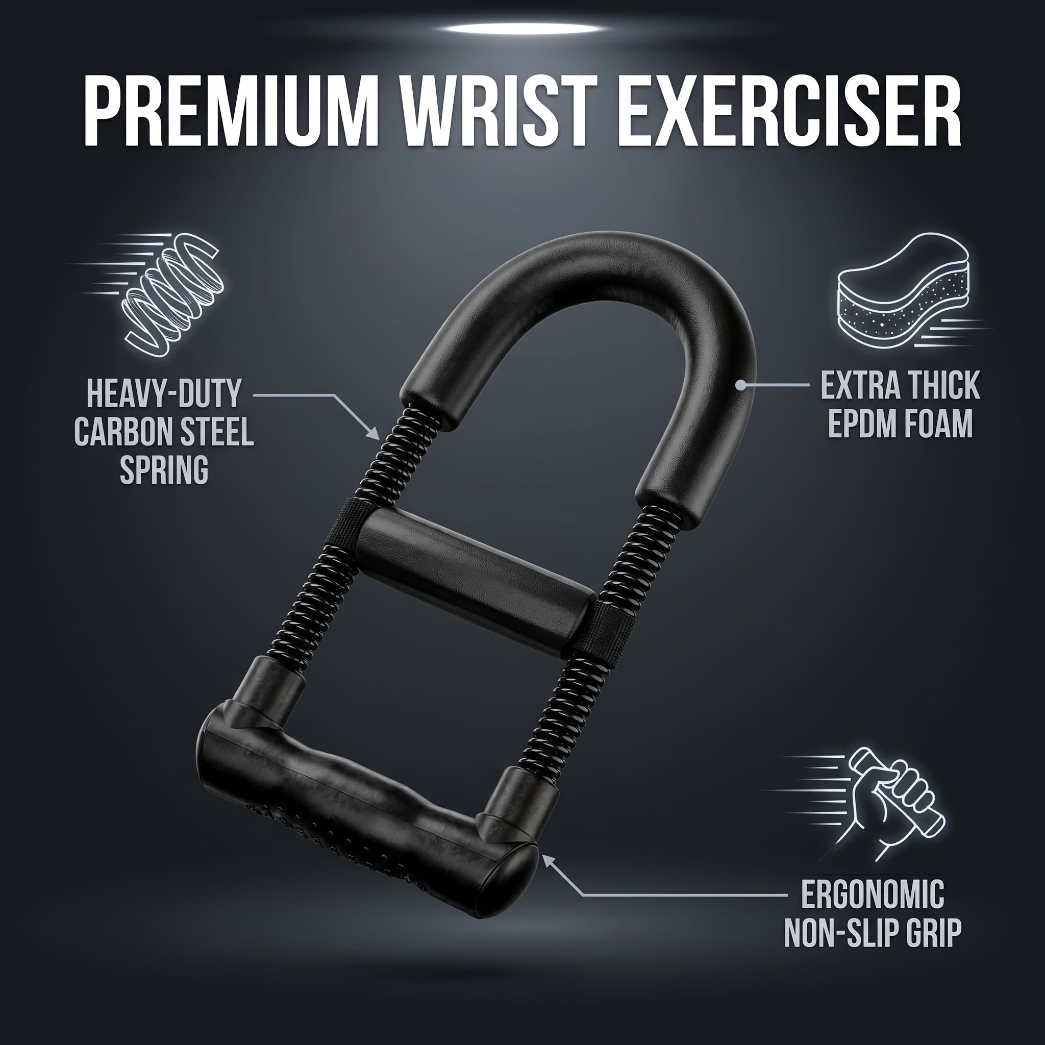 Premium Wrist Exerciser - Strengthen Your Grip - Image 1