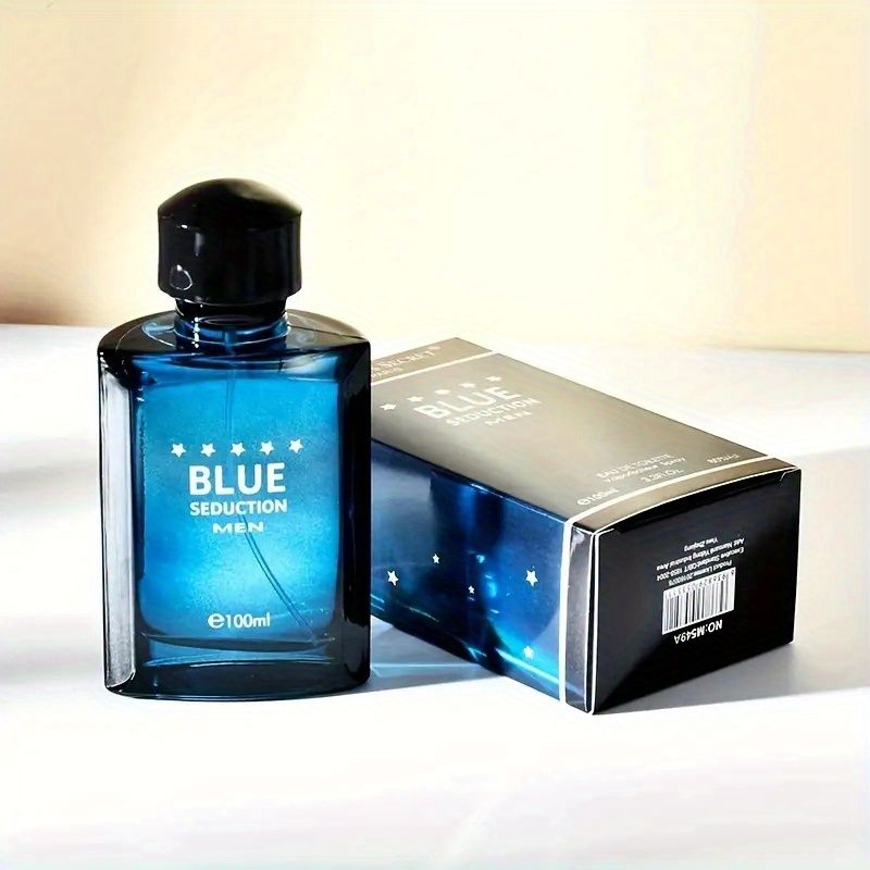 100ml men's light perfume, refreshing and lasting woody fragrance perfume, suitable for date and daily life cologne, is a perfect gift for men's father's day gift - Image 5