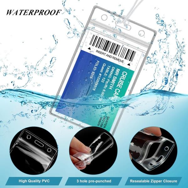 100 pieces transparent plastic luggage bag label rack badge label rack, suitable for office business travel supplies - Image 4