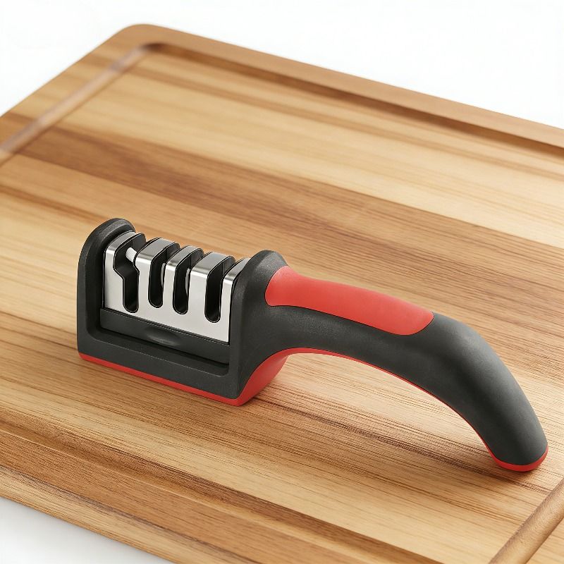 Professional multi-function tungsten carbide ceramic sharpening stone, can be used for rough grinding and fine grinding, kitchen craft knife, scissors, daily knife maintenance tool, suitable for home kitchen and handicraft studio scenes, is a good choice - Image 4