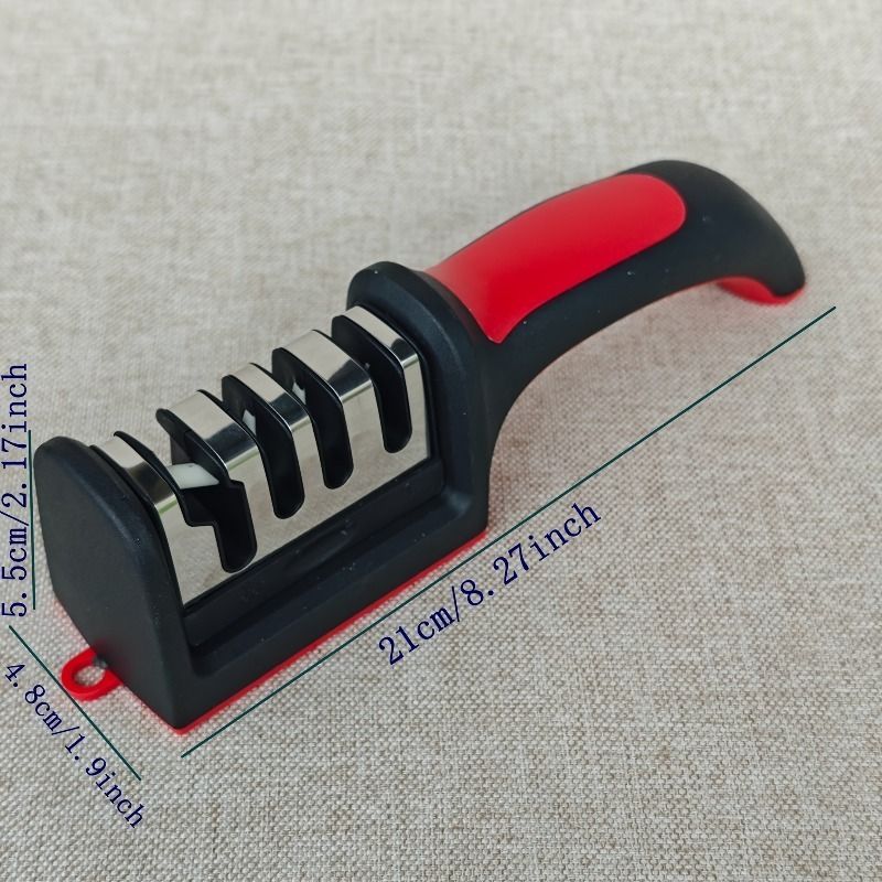 Professional multi-function tungsten carbide ceramic sharpening stone, can be used for rough grinding and fine grinding, kitchen craft knife, scissors, daily knife maintenance tool, suitable for home kitchen and handicraft studio scenes, is a good choice - Image 5