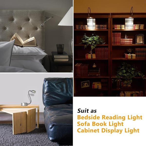 Flexible USB - Powered Bedside Reading Lamp - High - Quality & Trendy - Image 7