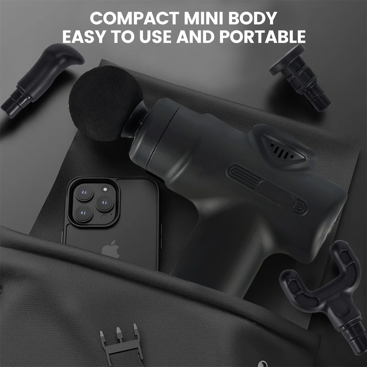 High-Quality Cordless Massage Gun for Deep Tissue Relief - Image 4