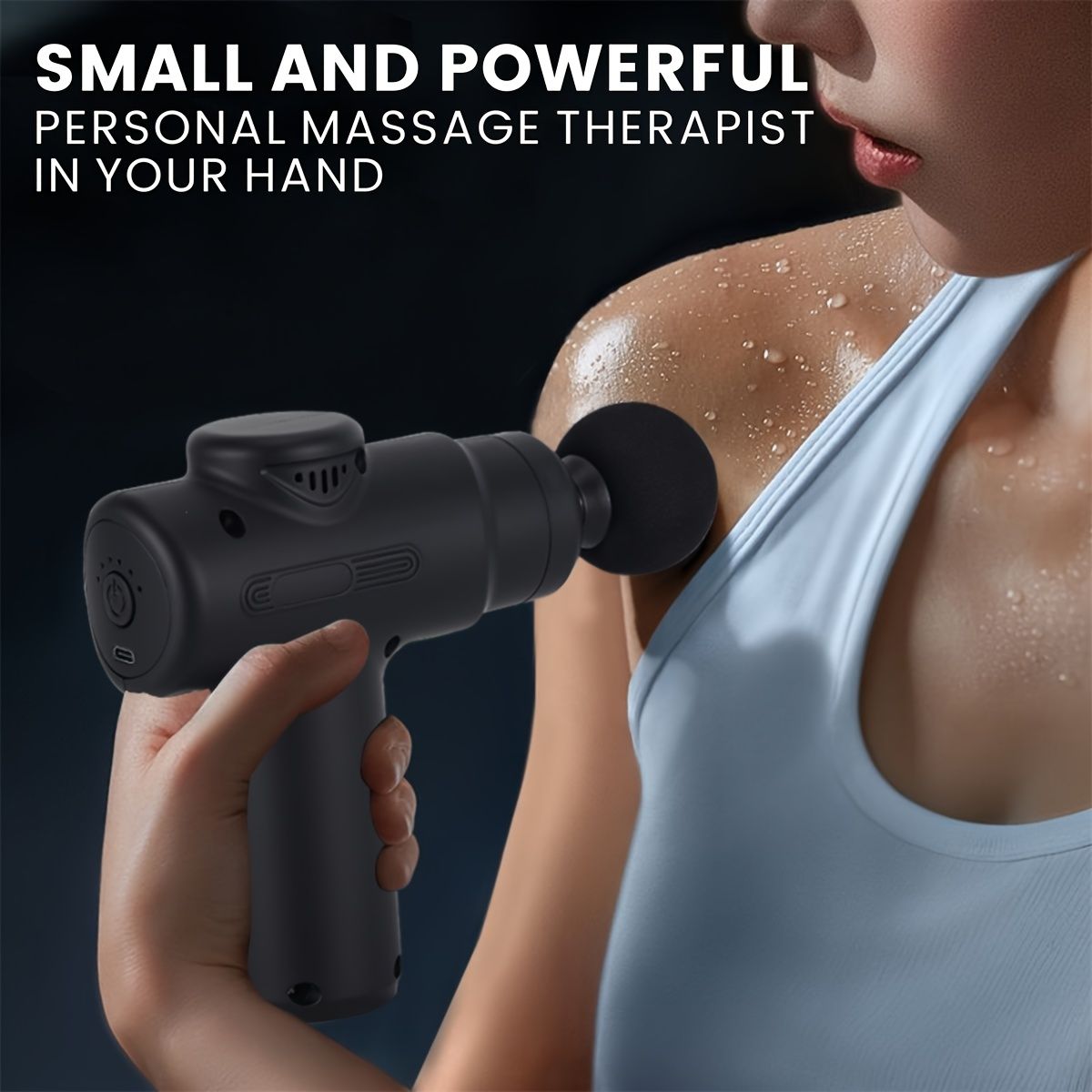 High-Quality Cordless Massage Gun for Deep Tissue Relief - Image 6