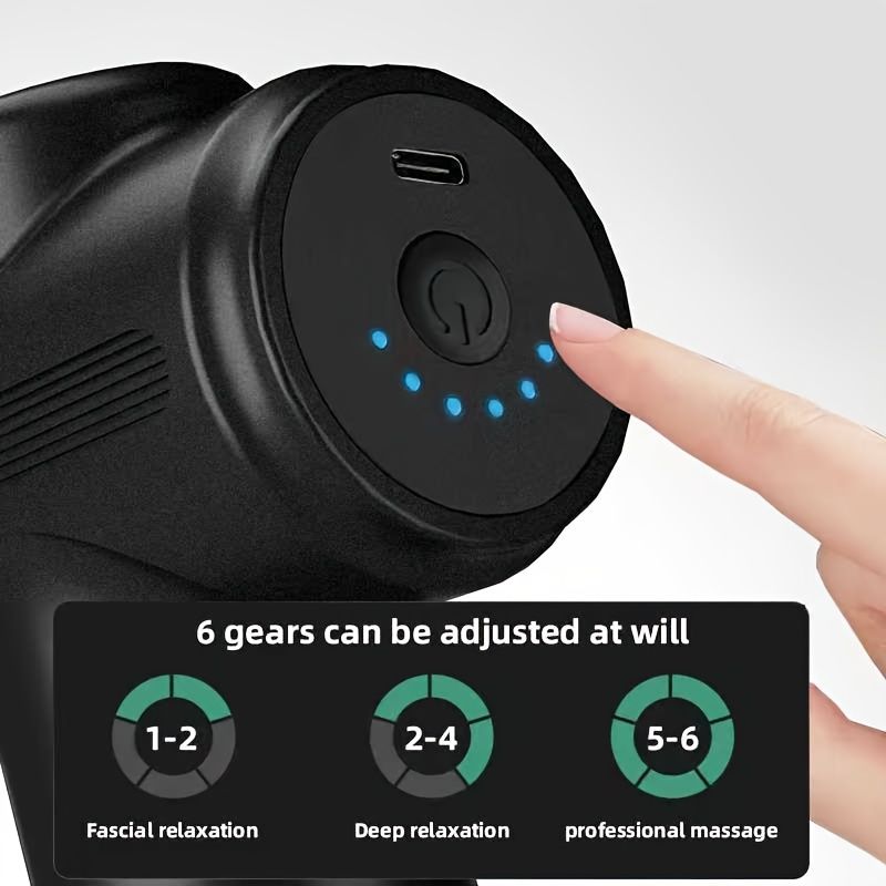 High-Quality Cordless Massage Gun for Deep Tissue Relief - Image 7