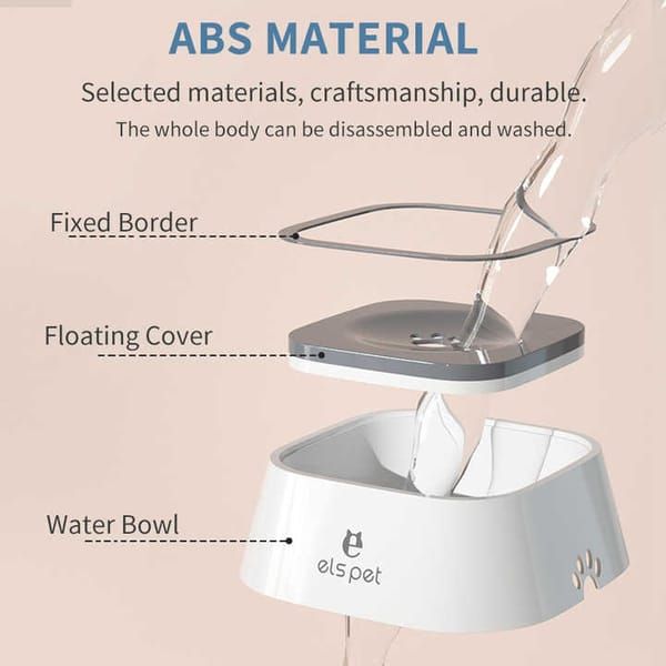 Els Pet Pink Dog Water Feeder - Image 4