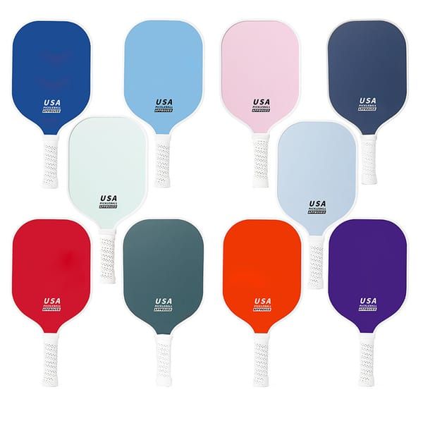 Light Blue Pickleball Paddle Set with Balls and Bag - Image 2