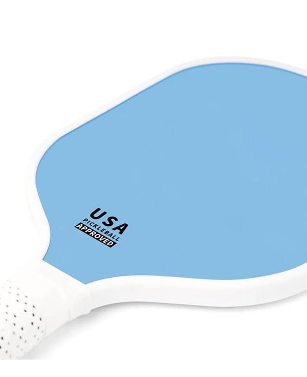 Light Blue Pickleball Paddle Set with Balls and Bag - Image 6