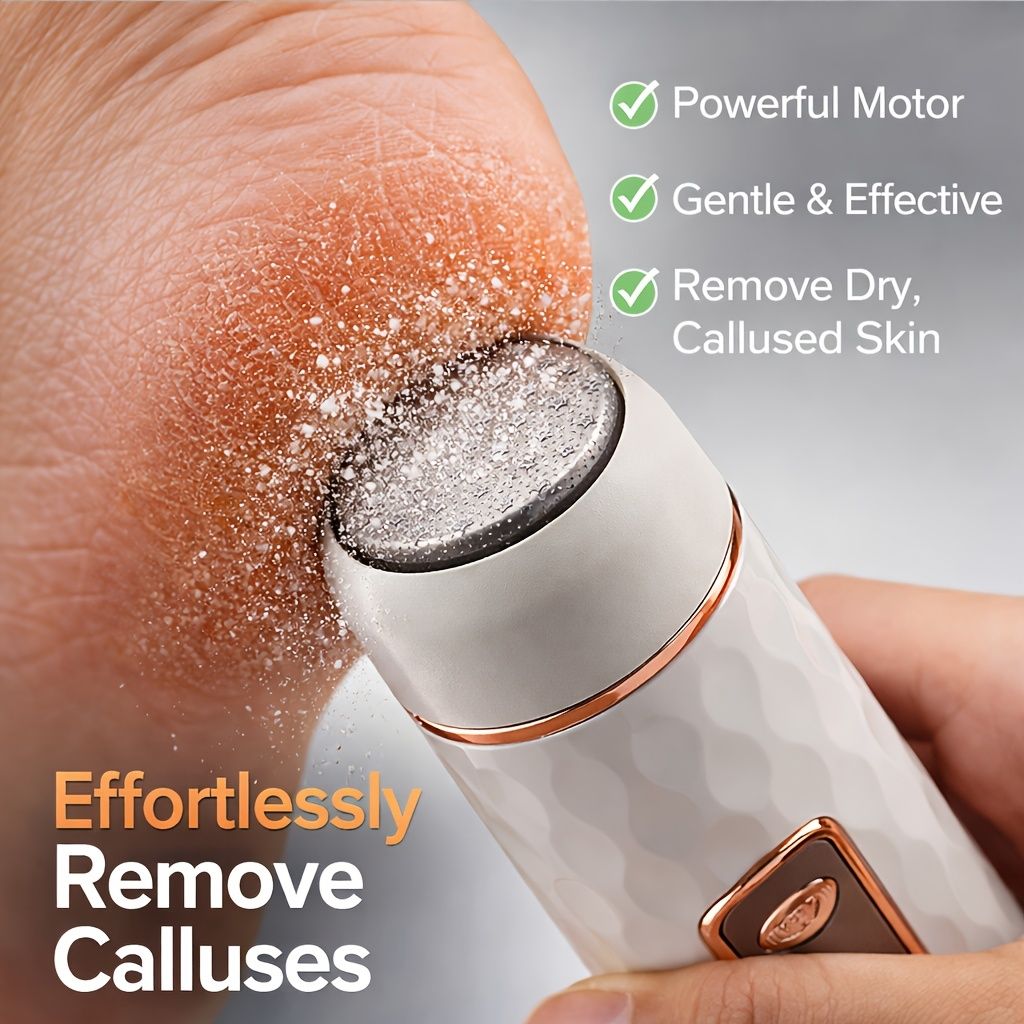 Electric Foot Callus Remover | USB Rechargeable - Image 4