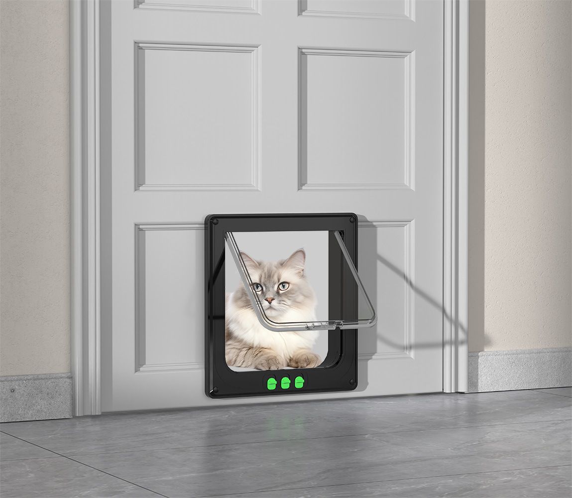 24x245cm Cat Door with Transparent Flap - Image 6